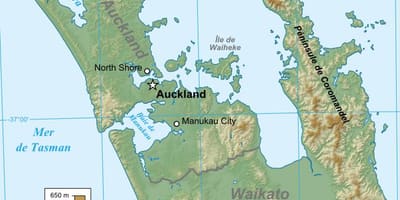 Auckland geologinio žemėlapio